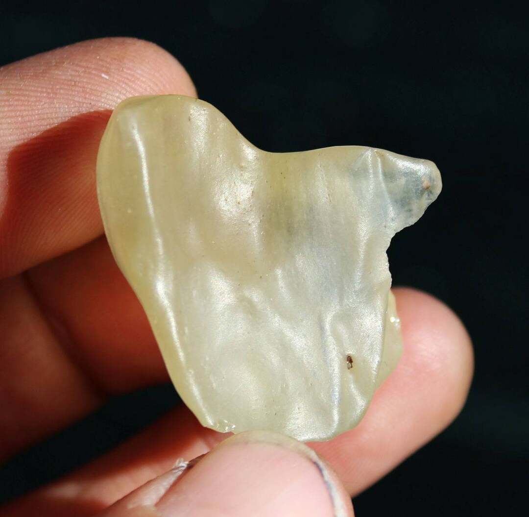 Libyan Gold Tektite Yellow Desert Glass From Egypt King Tut Etsy