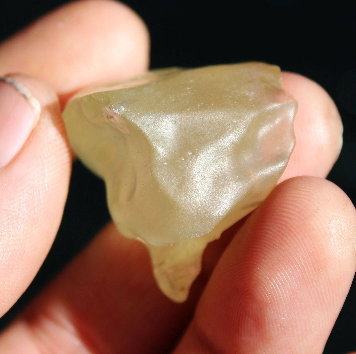 Libyan Gold Tektite Yellow Desert Glass From Egypt King Tut Etsy
