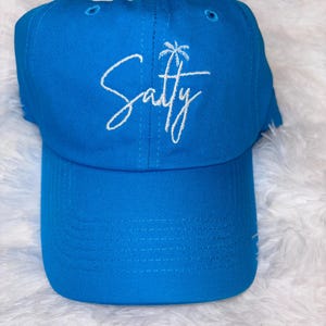 Salty Low Profile Cap, Salty Cap, Salty Baseball Cap