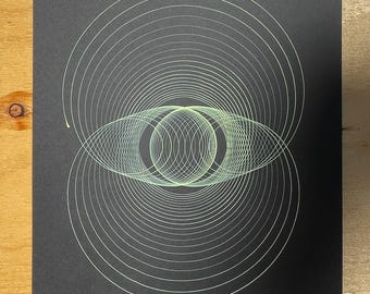 Pen Plotting, Generative Art, Wall Art, Ink On Paper, Code, Modern Art, Line Drawing, Grid Design, Abstract Design