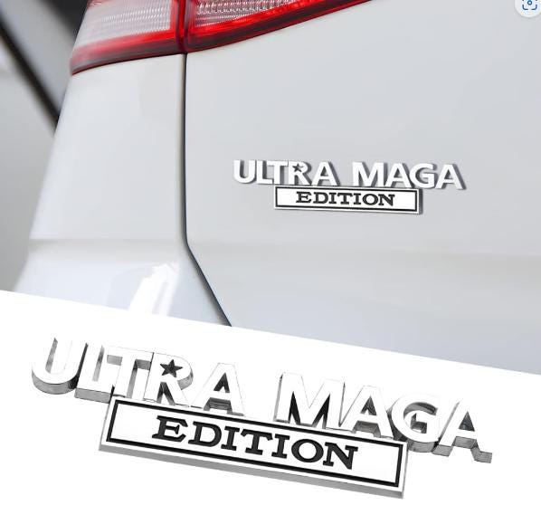 1pc 7" Large TRUMP EDITION Emblem Badges For Chevy Honda Toyota Ford - Foto 2