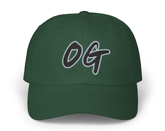 Classic Dad Cap - OG, Stylish Cap for Dads, Casual Headwear, Father&#39;s Day Gift, Trendy Dad Hat, Everyday Wear