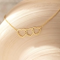Family Name Necklace with Heart,Multiple Name Necklace,  Mothers Heart Necklace, Family Gift, Gift for Wife, Gift for New Mom, Gift for Her
