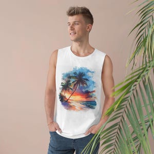 Tanks Tops Männer, Grafik Tank Top Männer, Muskelshirt, Workout Shirts für Männer, Übung Tank Tops Workout Tank Fitness Top, Herren Geschenk für ihn