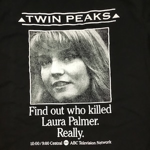 Laura Palmer T Shirt (add size @ checkout comments or message me)