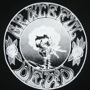 Grateful Dead White XRay / Punk effect T Shirt (add size @ checkout or message me) :)