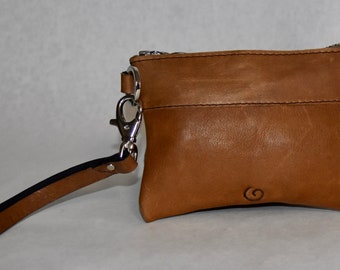 LUNA JAZE Pouch # 39 oiled leather cowhide