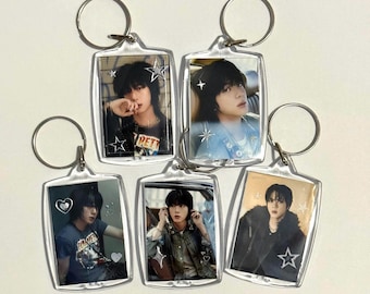 BTS Jin Echo Happy Kpop Deco Acrylic Keychain Sticker Decorated Charm Keyring Freebies Concert Tour