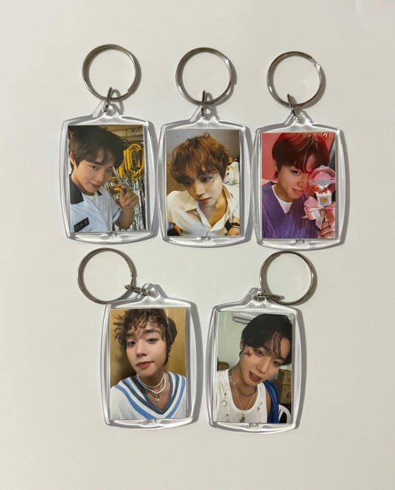 Park Jihoon Photo Kpop Deco Accessory Acessories Acrylic Keychain