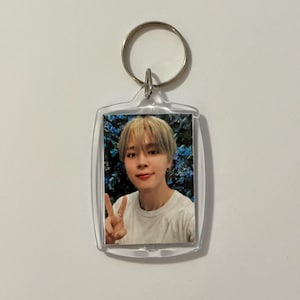 BTS Jin Echo Happy Kpop Deco Acrylic Keychain Sticker Decorated