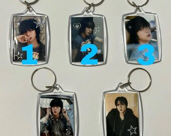 BTS Jin Echo Happy Kpop Deco Acrylic Keychain Sticker Decorated