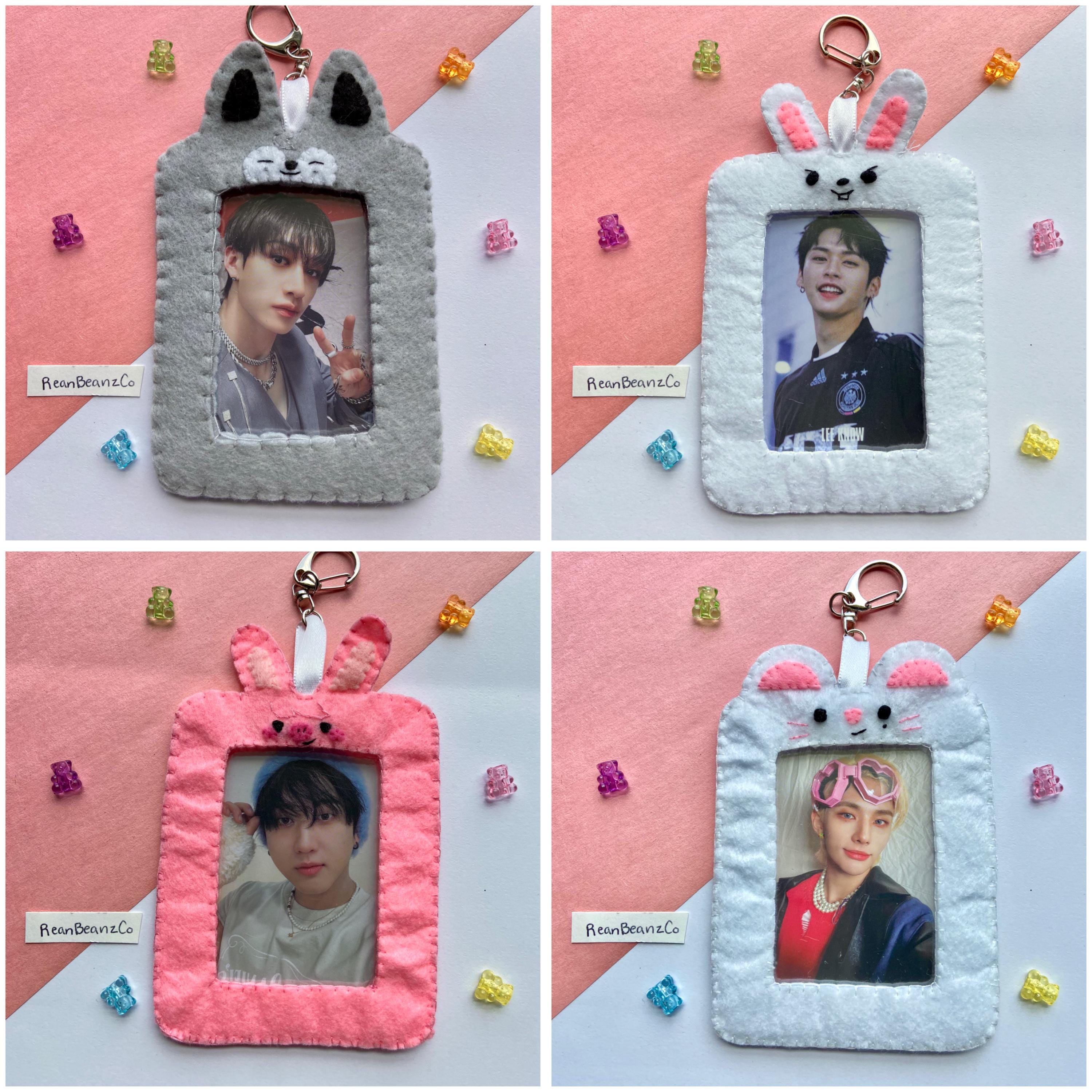 SKZOO Stray Kids Felt Photocard Holder for Toploaders Wolf