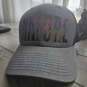 Natur Trucker Retro Hut, Outdoor Abenteuer Kappe, Geschenke für Naturliebhaber, Camping Hut, Boho Style Kopfbedeckung