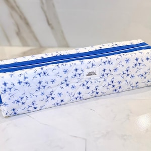 Quilted Hair Tool Organizer, Floral Pattern Bag, Quilted Makeup Bag, Hair Tool Travel Bag, Hair Tool Storage Bag, Hair Tool Pouch