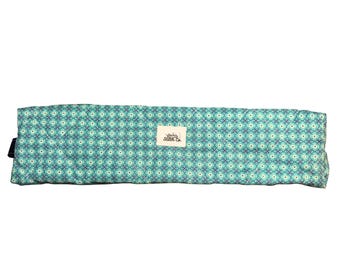 Blue Flower Hair Tool Bag: Travel Organizer