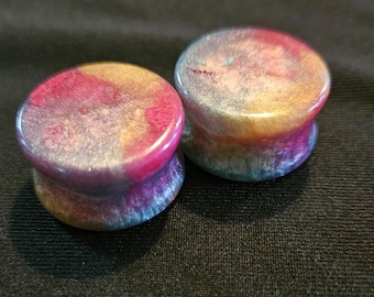 Vibrant Resin Ear Plugs