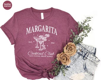 Margarita Cocktail Club T-Shirt: Funny Cinco de Mayo Drinking Tee