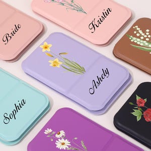 Brautjungfern Geschenke Taschen-Schminkspiegel, elegantes Brautparty-Geschenk, personalisierter Taschenspiegel, Brautjungfer Danke Geschenk, Reise-Schminkspiegel