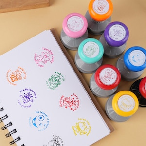 Teacher Grading Stamp, Personalized Teacher Stamp, Feedback Stamp, Encouragement Stamp, Gift for Teachers, Homework Stamp