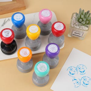 Teacher Grading Stamp, Personalized Teacher Stamp, Feedback Stamp, Encouragement Stamp, Gift for Teachers, Homework Stamp