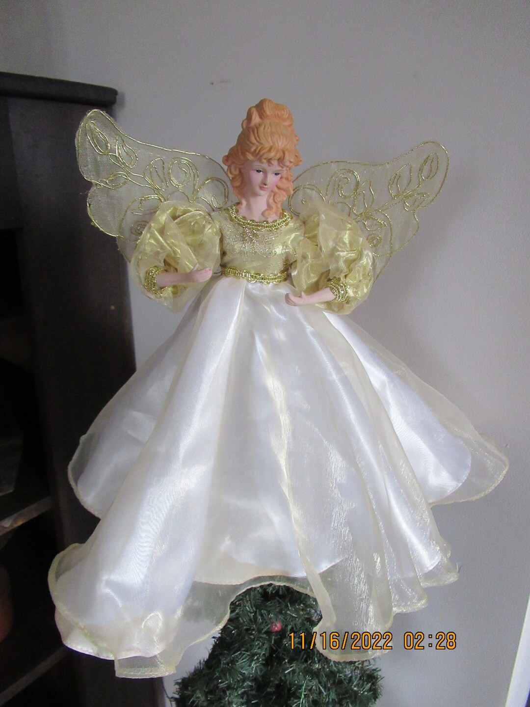 Unlighted christmas power pole decorations