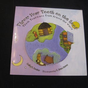 Libro de 1998 titulado &quot;Tira tu diente al tejado&quot;.