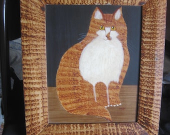 Theresa Malafew Cat Painting