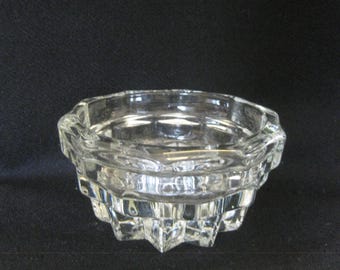 Vintage Fostoria American Glass Salt Dish