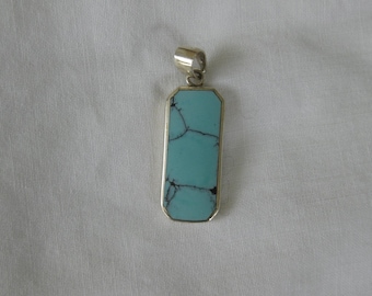 A Turquoise  Pendant From Arizona from the 80's