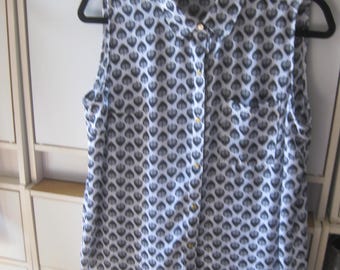 Liz Claiborne 100% Sleeveless Size Medium Blouse