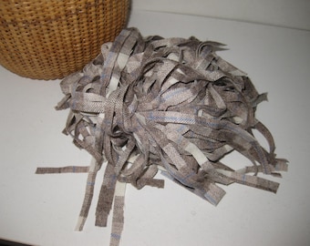 100 Wool Rug Hooking Strips Ready to Use