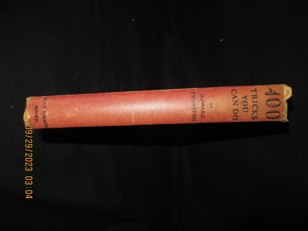 1940 Book Entitled 400 Tricks You Can Do - Etsy