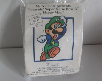 McDonalds Luigi Nintendo Happy Meal Toy