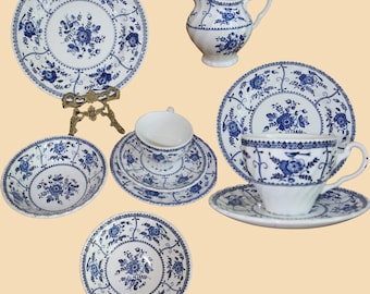 Johnson Bros Indies Blue & White Ironstone: Choose Your Piece