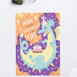 Cartão de aniversário divertido para imprimir - "Espero que seu aniversário seja incrível" - Cartão de felicitações digital ousado, download instantâneo, cartão de festa moderno 5x7