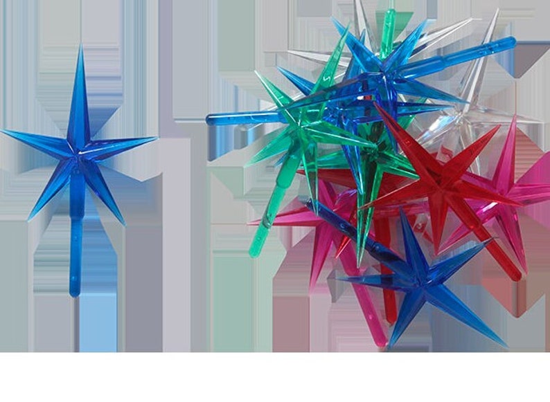 Ceramic Tree Large Star Choose Red Green Clear Gold Yellow Pink - Etsy