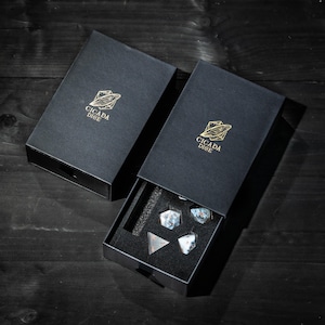 Gemstone Dice Set: Polyhedral DND Dice with Luxury Gift Box image 6