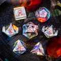 Custom Wedding Date Dice Set \u2013 Engraved Gemstone D20, Anniversary Gift product logo
