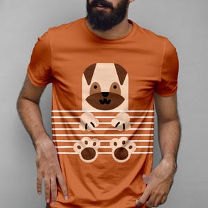 Dog t-shirt design | Cute Animals Matching Design T-Shirt | Digital Download | PDF | Make Your Own Outfit