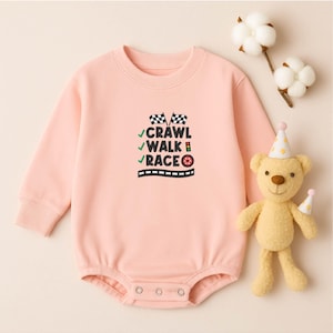 Rennauto-Babystrampler, bestickter Babystrampler, bestickter Babystrampler, bestickter Babystrampler, Baby-Dusche-Geschenk