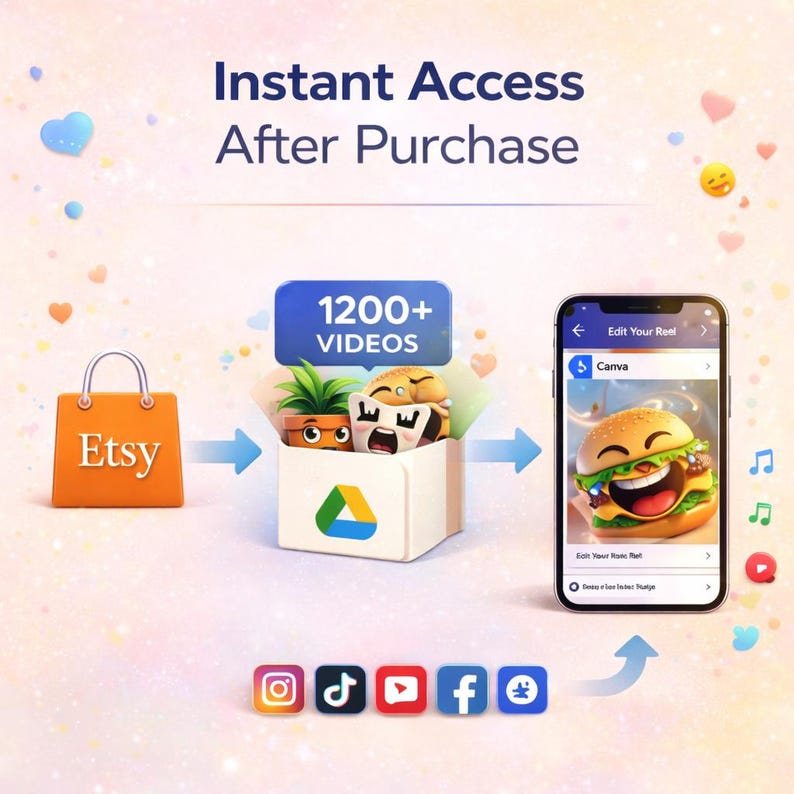 1200+ AI Talking Object Videos | Viral Reels Bundle PLR MRR | Faceless Content Pack for TikTok, Instagram Reels & YouTube Shorts image 4