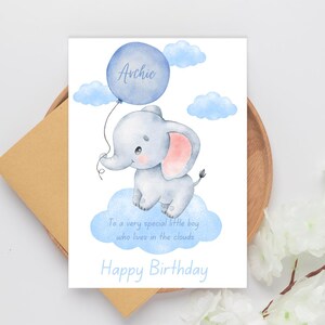 Biglietto di auguri di compleanno personalizzato per un bambino angelo / Biglietto di auguri di compleanno per un bambino nato morto / Biglietto di auguri di compleanno per la perdita di un neonato / Biglietto di auguri di compleanno digitale per la perdita di un bambino