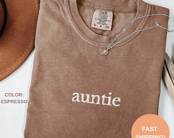 Bestickte Tante Shirt, Cool Aunts Club, Neue Tante Geschenk Tee