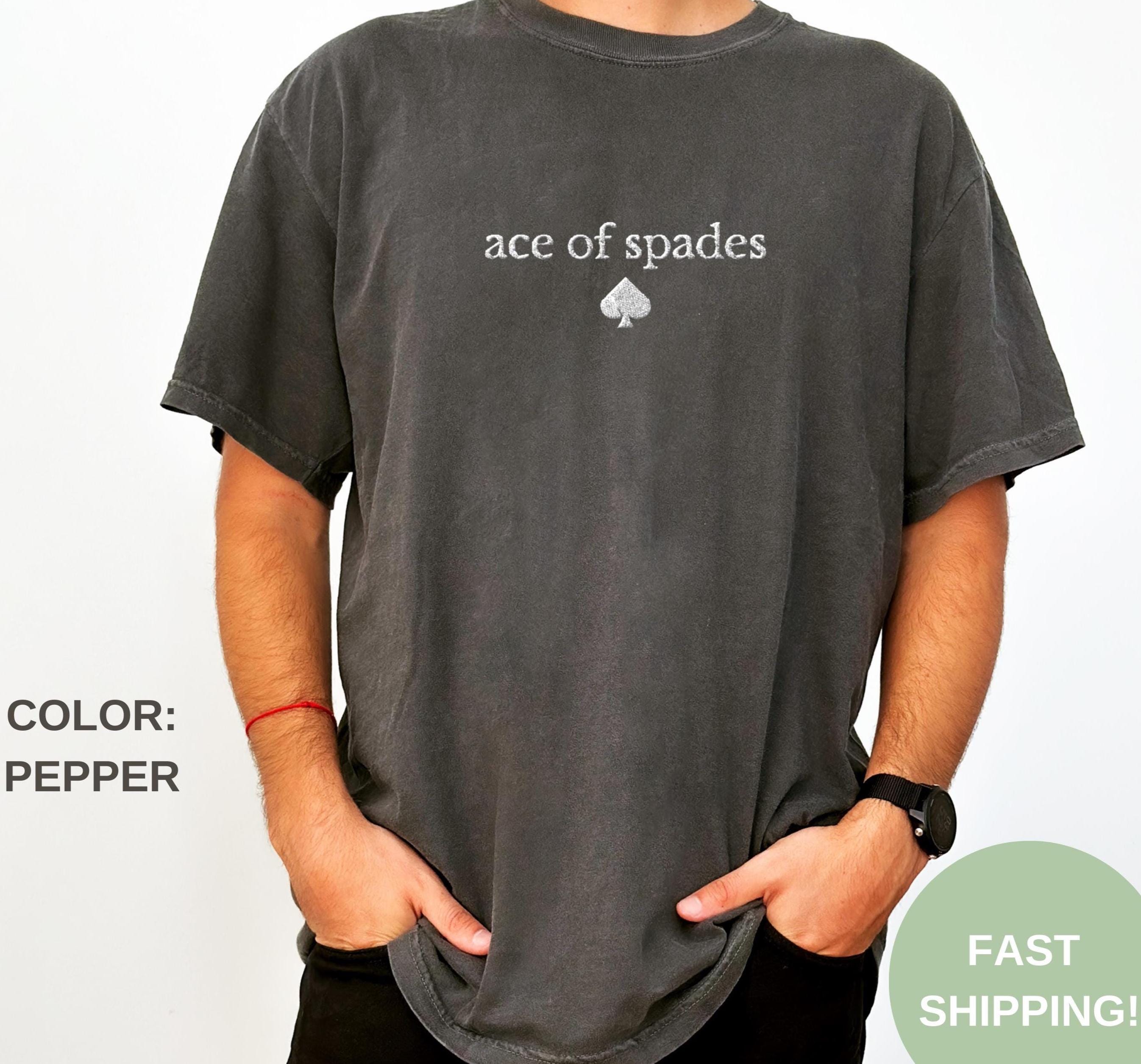 Ace of Spades Tshirt - Etsy Canada