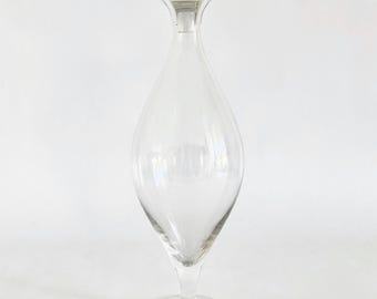 Vintage Rosenthal Studio-Line “Lotus” Crystal Decanter by Bjørn Wiinblad – German Modernist Glass