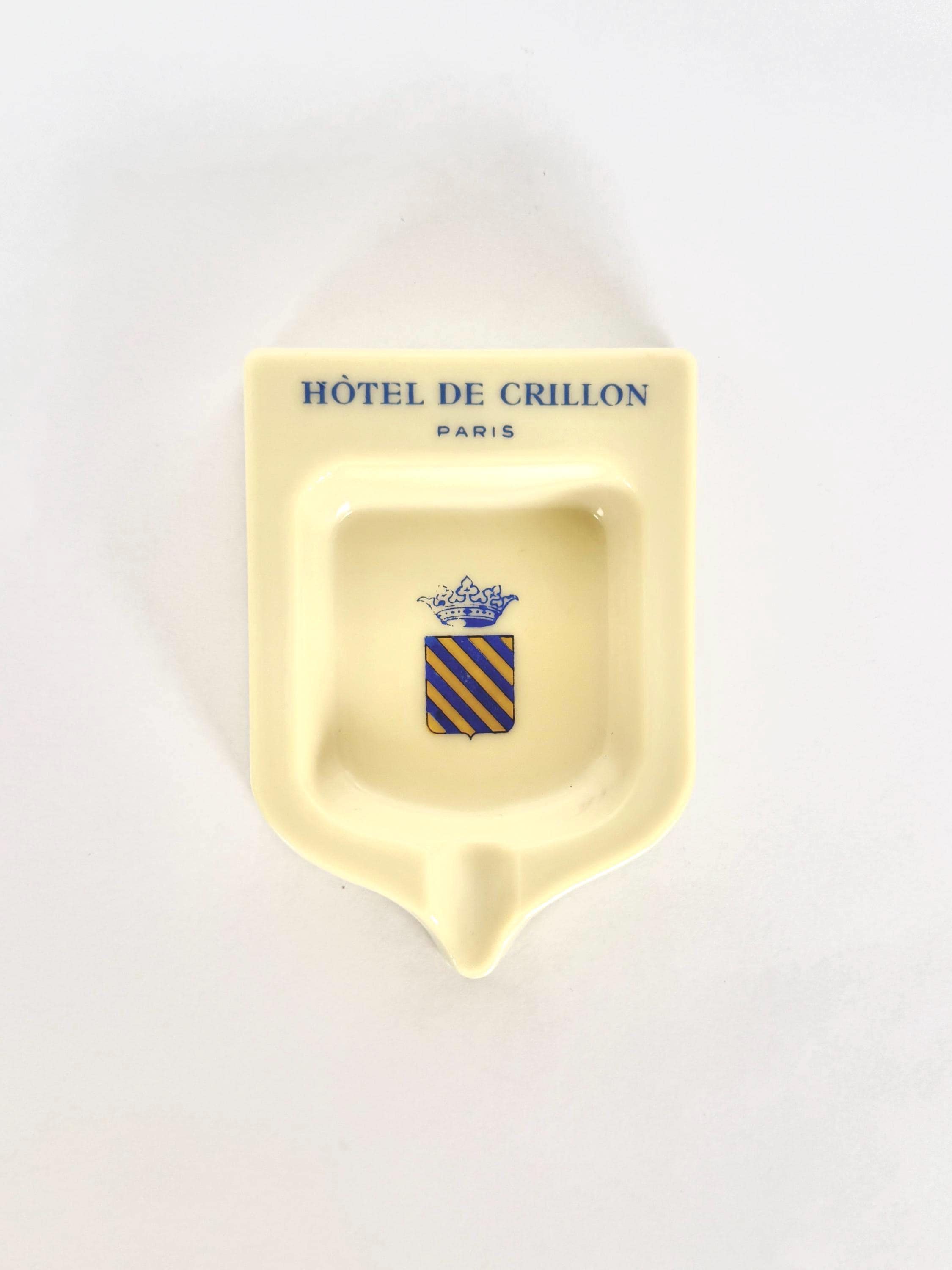 【PARISパリ】ホテルカリフォルニア　灰皿　cendrier Vintage Hotel Ashtray Paris - Etsy