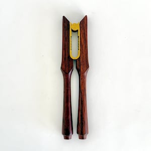 Danish Rosewood and Brass Nutcracker, Preben Broste 1950s