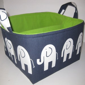 elephant diaper caddy