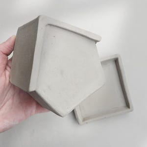 Unfired clay house lantern without window openings | slab-built ceramic tealight holder made using template | handbuilt pottery project