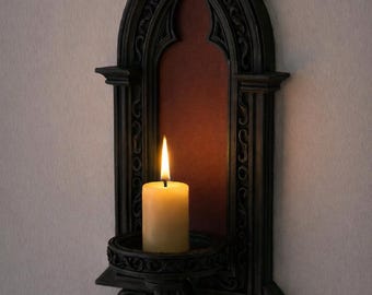 Cathedral Candle Holder, Tealight Holder STL File, Candle Sconce STL, Digital Download